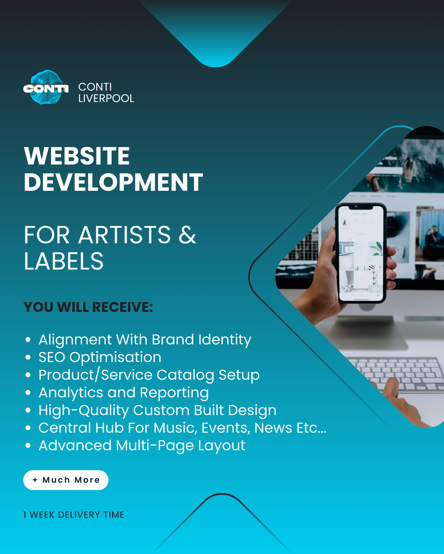 Website Development For Artists / Labels